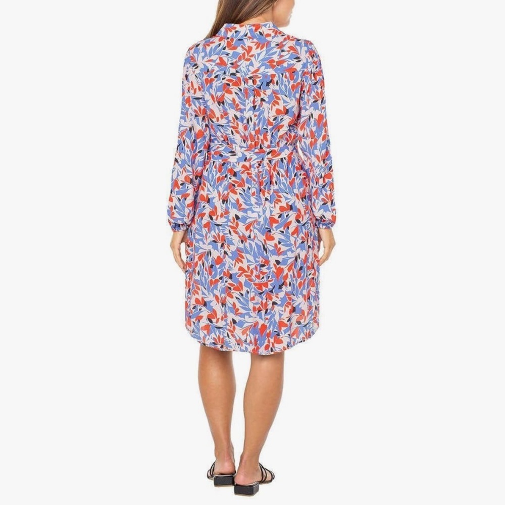 Colorful Patterned Midi Dress 🌷 - Picture 12 of 16